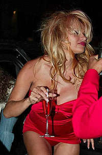 Stunning Pamela Anderson strikes again