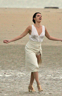 Penelope Cruz in bikini on a boat