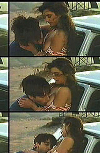 Penelope Cruz in bikini on a boat