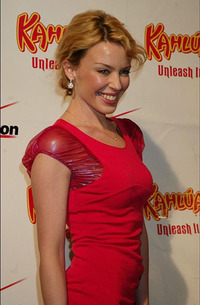 Kylie Minogue won that wet T contest