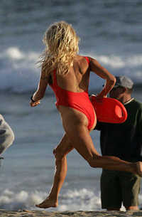 Pamela Anderson Can't Stay Away From The Beach
