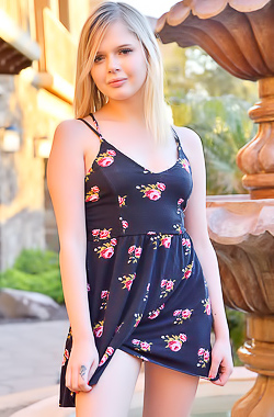 FTV Coco Blonde Chick In A Little Dress