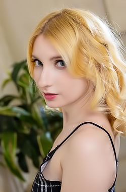 Minnie Lighter Squeezing Her Gorgeous Breasts Sensuously