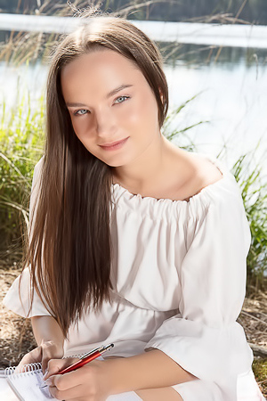 Deena Rolling Over To Flaunt Her Sexy Booty