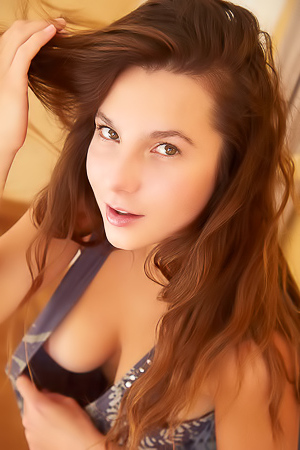 Belka Bends Over And Grabs Her Sexy Bubble Butt