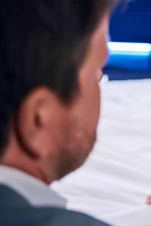 Rides Hard On Strain Testing Cock Over The Edge