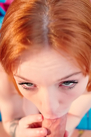 Madi Collins on Her Knees Hunger for His Taste