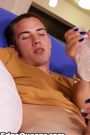 Juliet Teases Her Husband With A Fleshlight