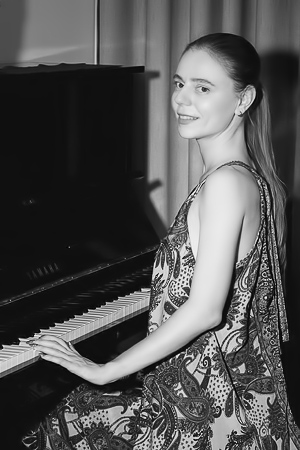 Kylie Breeze Allures in Long Dress Whispers