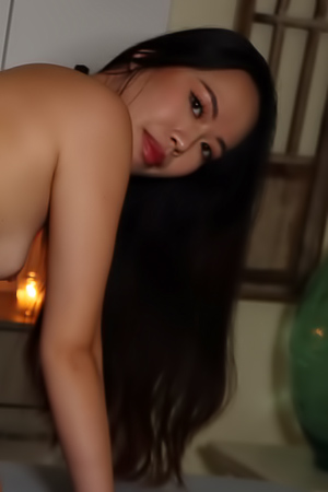 Hot Oil Glistens as Jade Sky Massages to a Steamy Spa Cum Show