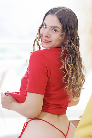 Alessia Basks In Booming Sunlight Revealing Her Glow